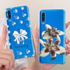 Case For Samsung Galaxy A70 A 70s Cover SM-A705F transparent Butterfly Painting Soft Back Cases For SamsungA70 a 70 S Clear Capa