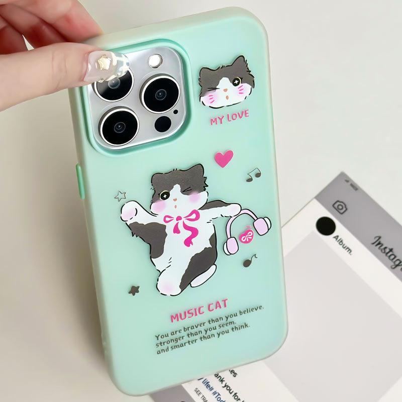 Чехол Zhitai 16Pro Jelly Skin для iPhone 11, 12, 14 Pro Max (Мультфильм дизайн)