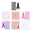 100 шт. Розовые ленты-булавки Значки awareness рака молочной железы Значки для лацкана Значки общественной пользы