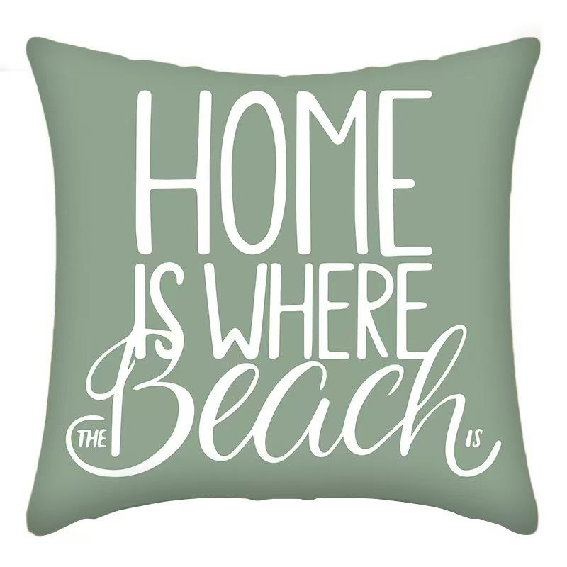 Маленькая свежая наволочка, наволочка, чехол для подушки спинки дивана в гостиной, наволочка из короткого плюша