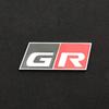 3D Metal Logo GR Sport Emblem Car Front Grill Badge Trunk Decal Sticker Accessories