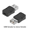 USB2.0 Adapter Micro/Mini Male Female Converter Connector USB Changer Adapter for Computer Tablet PC Mobilephones