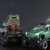 1/28 BENZ X-CLASS 6X6 Кемпинг Внедорожник Модель автомобиля из сплава Звук и свет Детская игрушка Коллекционные предметы Подарок на день рождения