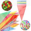 Party Decor Outdoor Multicolored 100M Triangle Flags Pennant Bunting Banner