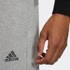 Adidas Knitted Sweatpants Men's Gray Moderate Cuffed Pants IB2732