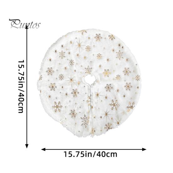 Мини-юбка в виде рождественской елки со снежинкой/звездным узором, круглая моющаяся юбка в виде рождественской елки, украшение для дома