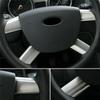 Чехол на руль Mini Cooper, украшение интерьера для Ford Transit MK7 LTD, серебристая накладка на руль ST 2,2 TDCI SWB LWB
