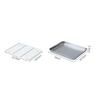 304 Stainless Steel Square Drain Tray – Oven & BBQ Mesh Tray for Oil Drainage, Vegetable Prep & Grilling