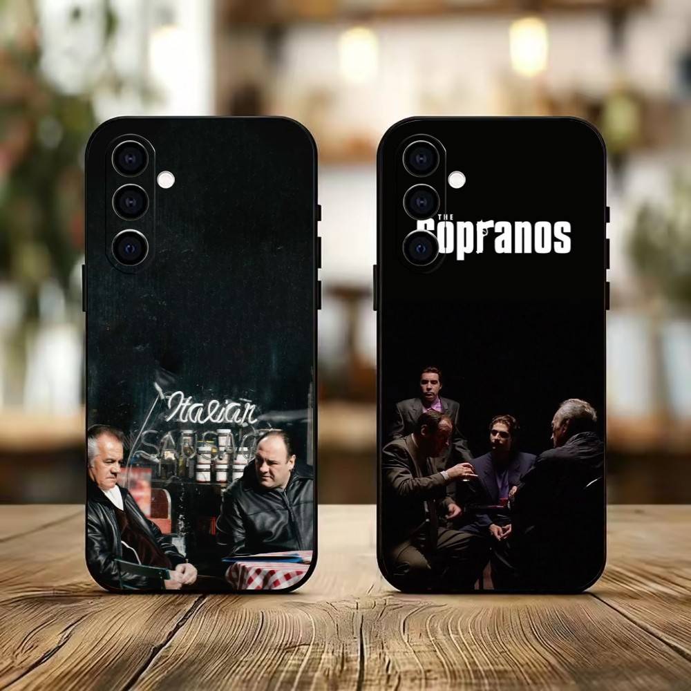 Чехол для телефона Tony Soprano-JG для Samsung Galaxy A73,A72,A71,A70,A53,A52,A51, Мягкий силиконовый черный чехол
