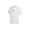 Converse T Shirts Men's White Crew Neck Moderate Straight Fit 10022785-A01