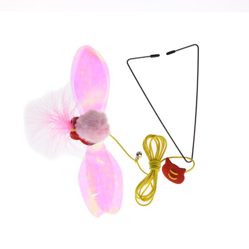 Игрушки для кошек, качели, липкий диск, эластичная подвесная дверь, дразнящая веревка для кошек, длинная веревка, дразнящая кошка, игрушка для кошек, аксессуары для кошек, игрушка для котят