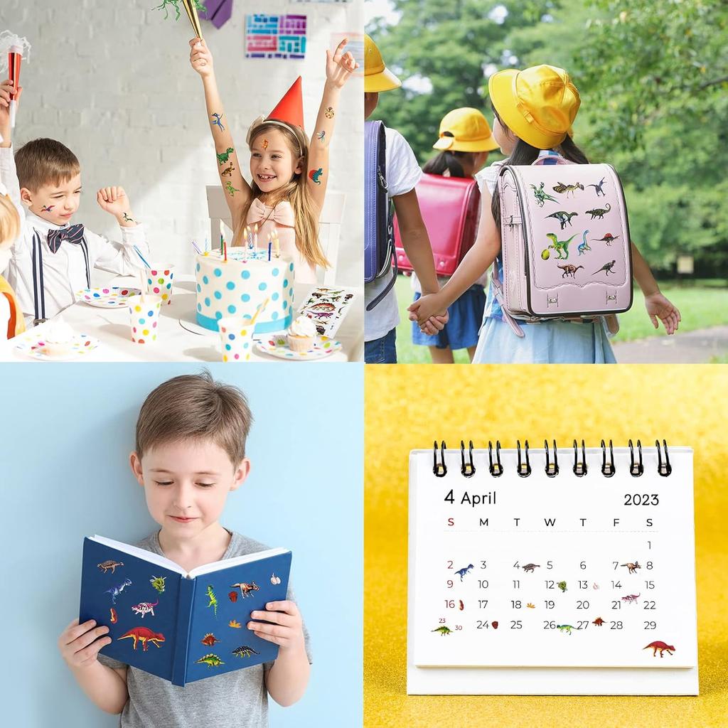 10Sheets Animal 3D Puffy Stickers for Toddlers Kids, Bulk Preschool Sticker Sheets for Reward, Craft, Scrapbooking