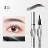 Bifurcated Eyebrow Pencil 2 Point Wild Eyebrow Pencil Long Lasting Easy To Grip Eyebrow Tattoo Waterproof Extremely Fine Eyebrow Pencil Black
