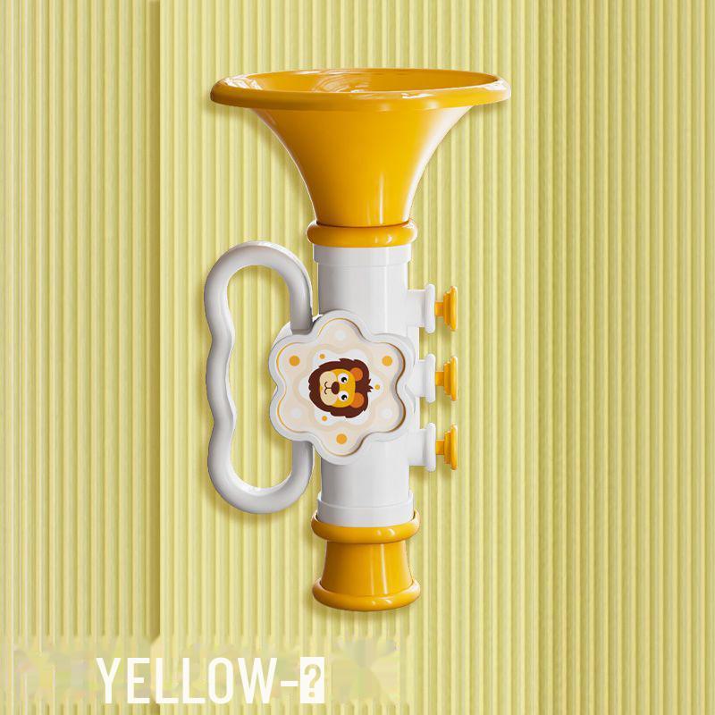 Мультяшная детская труба-свисток со шнурком - музыкальный инструмент для детей