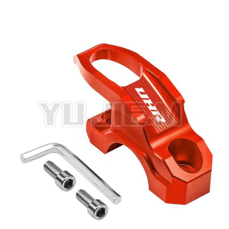 Aluminum Brake Master Cylinder Holder Clamp Bracket Bag Hook Helmet Hanger Accessories For HAOJUE UHR150 UHR125 UHR 50 UHR 125