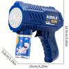 Space Electric Bubble Gun Toy Handheld Toy Bubble Gun Outdoor Toy Without Battery Without Bubble Water