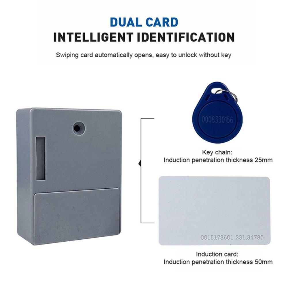 Скрытый RFID-замок для шкафа, без ключа, замки для ящиков, новый невидимый сенсорный замок, фурнитура