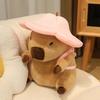 Cartoon Cute Turn Into Capybara Doll Plush Toy Kapibara Doll Children Accompany Soothing Doll