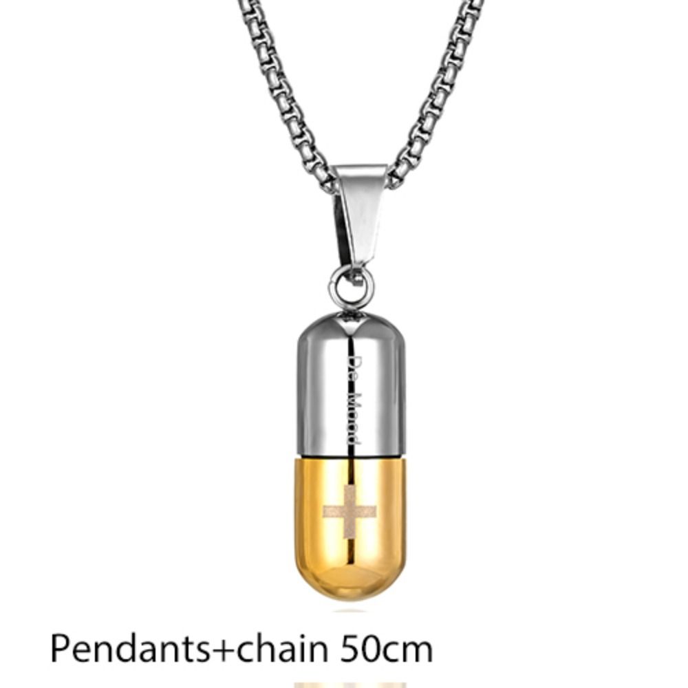 Можно открыть капсулу таблетка кулон ожерелье женщины мужчины дрейф бутылка кулон новый полые таблетки ожерелье