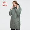 Astrid 2021 New Winter Jacket Mid-length Hooded Design Plus Size Fashion Women's Down Jacket Warm Parka Women Coat  AM-9726