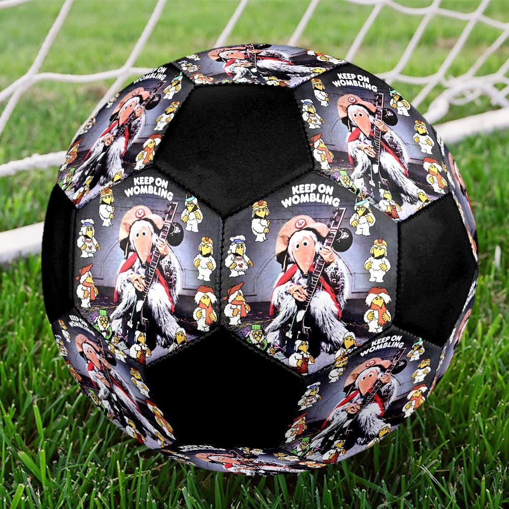 The Wombles Indoor Soccer Ball Colorful Machine Stitched PVC Size 5 Team Training Competition Ready Durable High-Bounce Cool Sports Gift