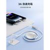 3in1 Charging Cable Roll-up Type Aioneus Set of 2 Multi Charging Cable iPhone Reel USB Type C Cable Micro Usb Cord 14 13 Pro Max 12 XR Galaxy S22+ S21