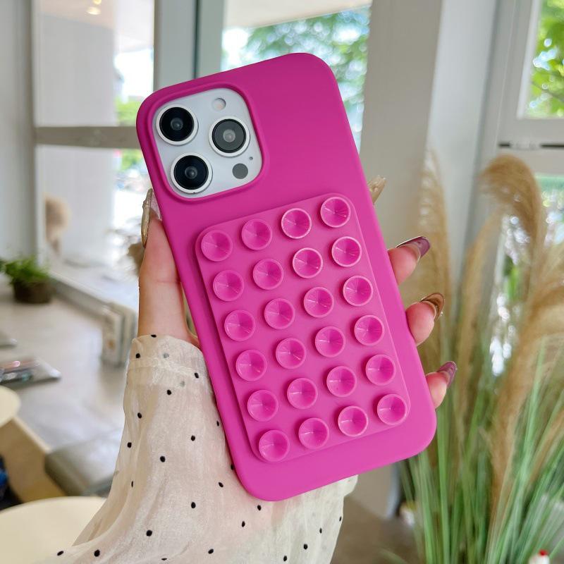 Многофункциональная силиконовая присоска - подставка для телефона и наклейка на заднюю панель