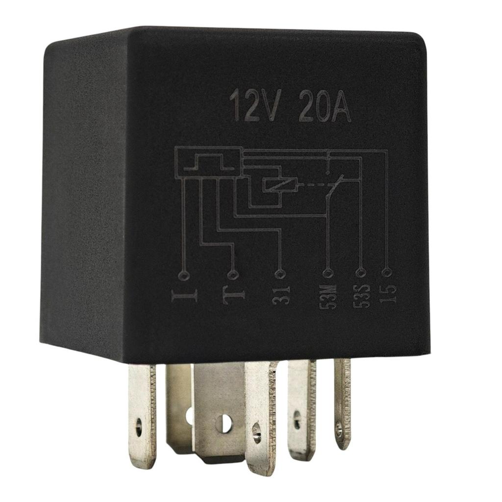 6 Pin 12V 20A Wiper Relay Compatible with VW