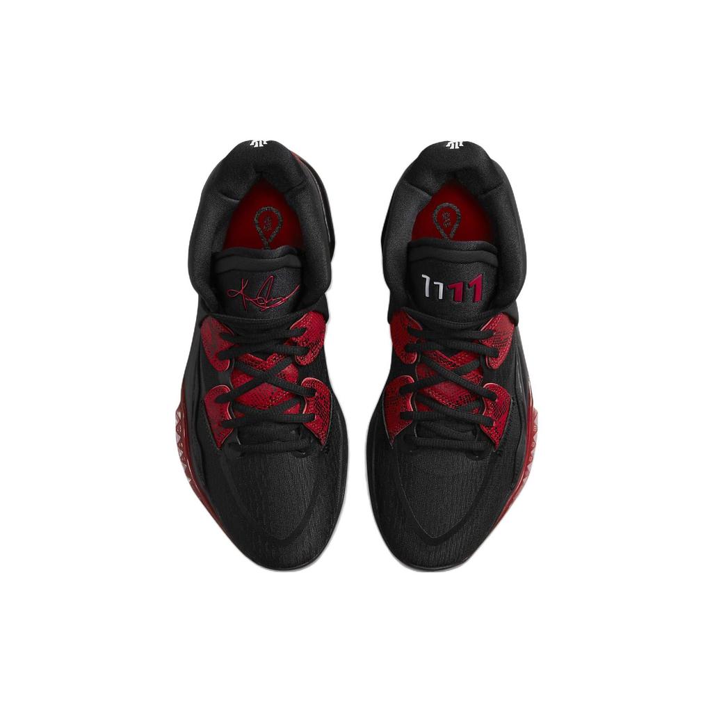 Nike Кроссовки унисекс Kyrie Infinity EP Bred, черные университетски-красные, темно-дымчатые, серые, DC9134-004