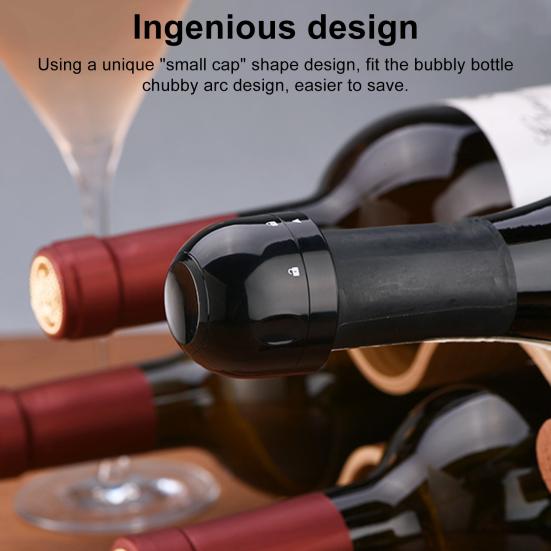 Пробка для винной бутылки с поворотным замком, многоразовая, герметичная, для вина, пива, шампанского, сохраняющая свежесть, пробка для бутылок для любителей вина