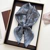 1pcs Luxury Square Scarf Cashew Print Bandana Women's Imitation Silk Scarf Casual Decoration 70cm Neckerchief Headband