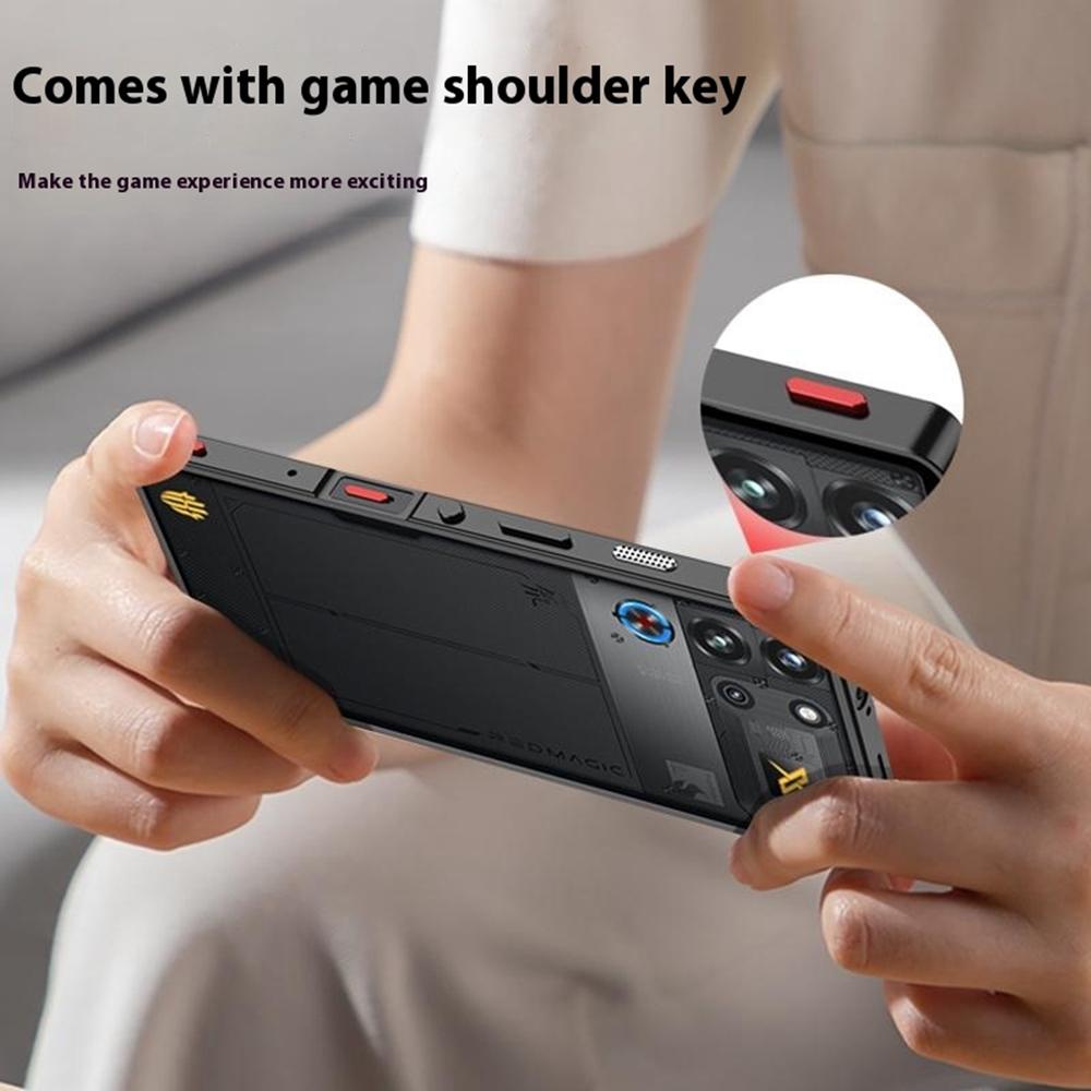 Bumper Cases For ZTE nubia Red Magic 9S Pro+ 5G/9S Pro 5G/9 Pro+ 5G/9 Pro 5G Metal Frame Heat Dissipation Cover with Lens Protector