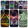 Eye of Providence Phone Case Iphone15 14 13 12 11 Pro Max Mini X 7 8 Soft Case