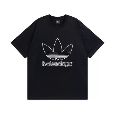 adidas Originals x Balenciaga Футболка Унисекс Черная IL8282