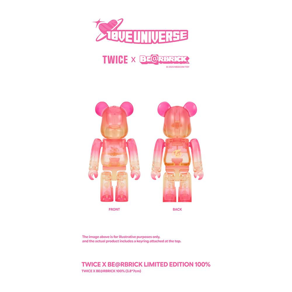 Twice TWICE X BE@RBRICK Ограниченное издание 100%