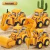 Children's Educational Inertial Excavator Toy Car Model