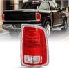 Светодиодный задний фонарь в сборе для 2013-2018 Dodge Ram 1500/2014-2018 Ram 2500 3500 со светодиодными лампами, прозрачный красный рассеиватель правая пассажирская и левая водительская сторона