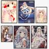 1 шт. аниме-постер Chobits, постер, бумага, печать, для дома, гостиной, спальни, входа, бара, кафе, художественная живопись, украшение