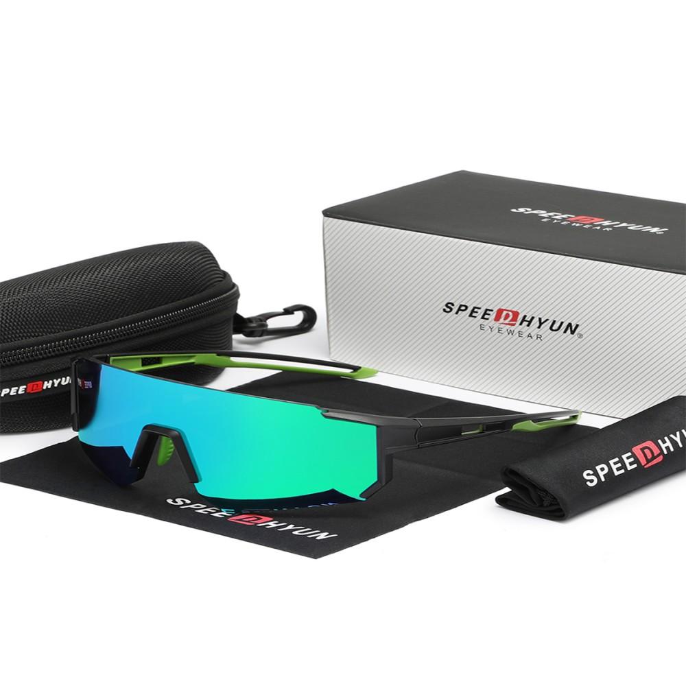 Профессиональные велосипедные очки SPEEDHYUN с фотохромными линзами и аэродинамическим дизайном для шоссейного велоспорта