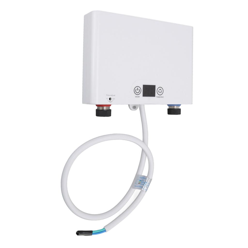 220V Instant Water Heater 5500W Electric Tankless Water Hot Heater with G1/2 Caliber for Household