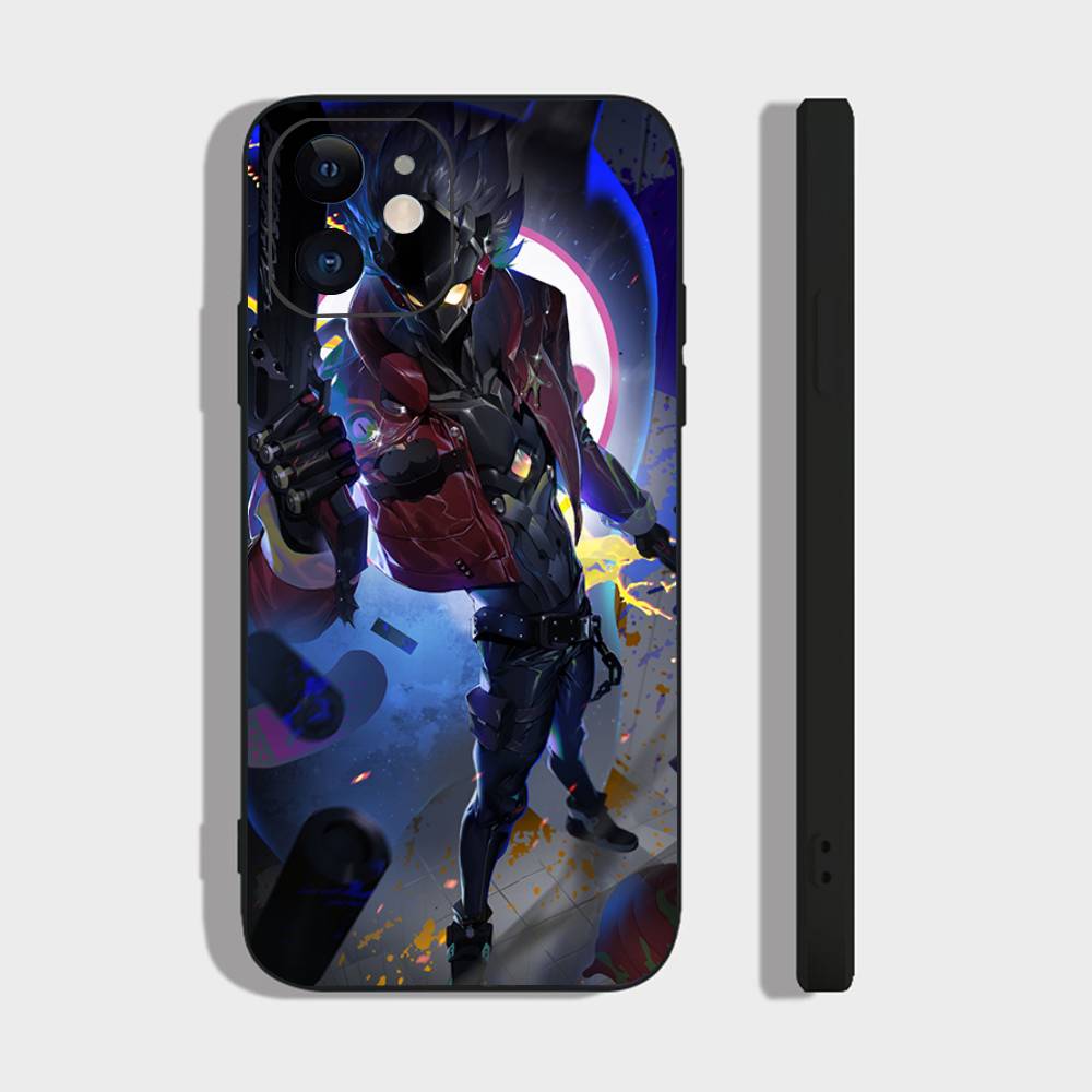 Чехол для телефона Billy Kid Anime Z-Zenless Zone Zero для iPhone 17 Air 16 15 14 13 Pro Max 11 12 Черный силиконовый чехол