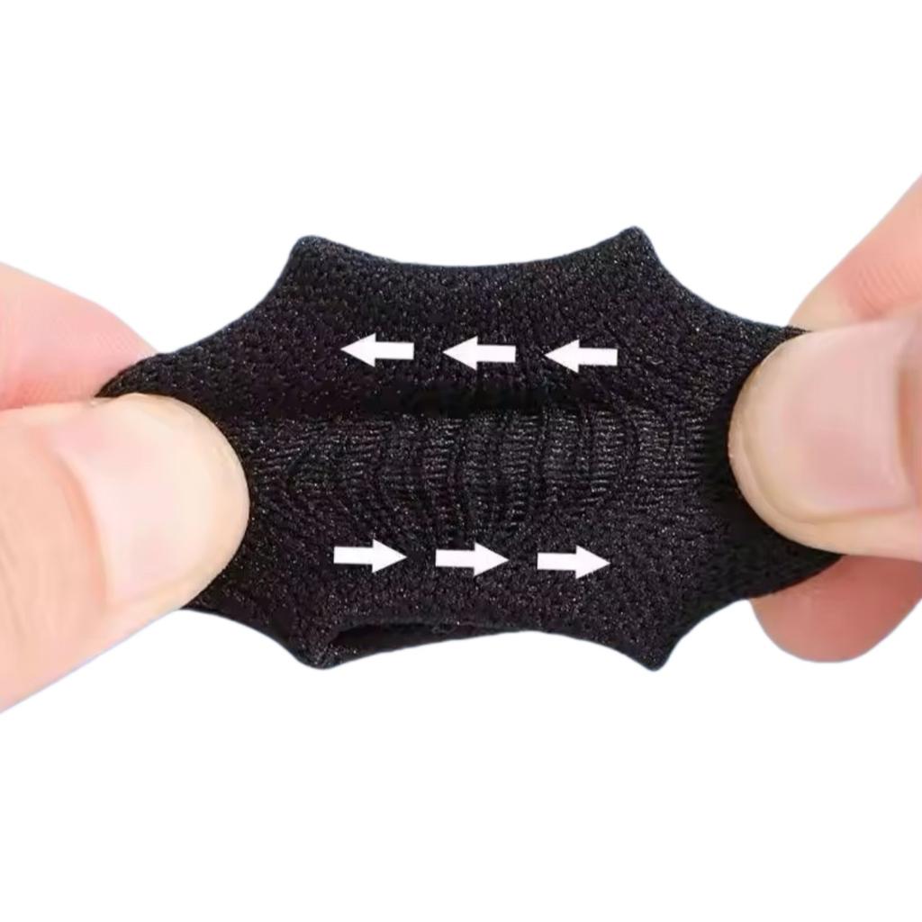 10Pcs Elastic Knitted Finger Protectors Brace Support Guards For Sports Knuckles Protection Sleeves Covers