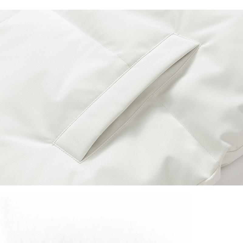 Cotton Clothing Men and Women with The Same Paragraph Winter Loose Hooded Cotton Jacket Thickened Couple Solid Color Cotton Coat