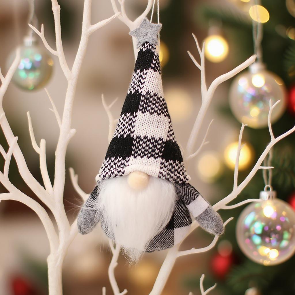 Рождественская кукла-гном Скандинавский Томте Фигурка Санты Плюшевая игрушка-эльф Уличный двор