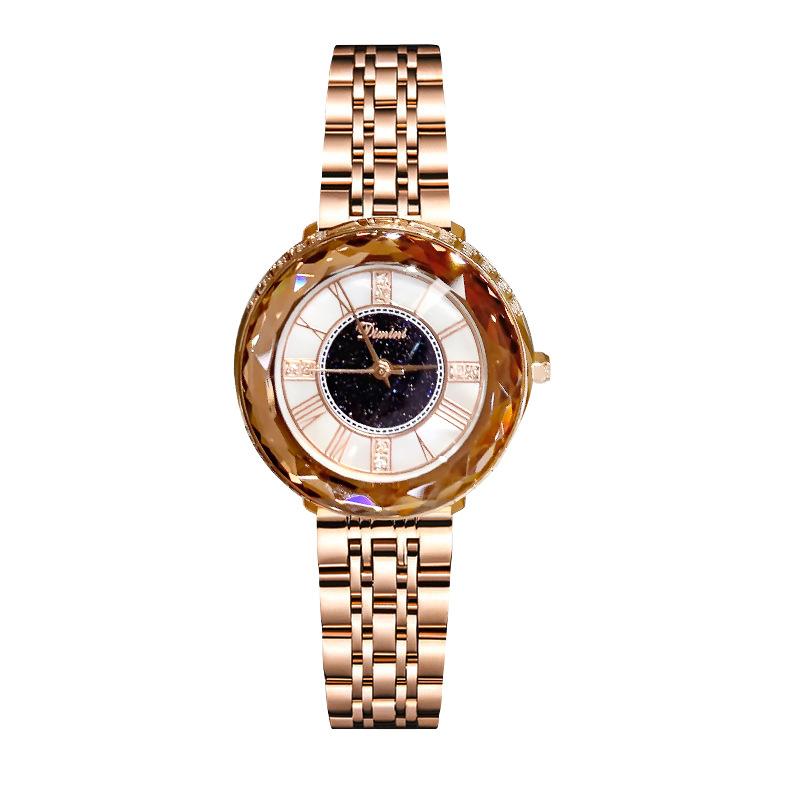 Женские часы со стальным ремешком, модная серия, китайский подарок на День святого Валентина, водонепроницаемые, легкие, роскошные женские кварцевые часы для женщин