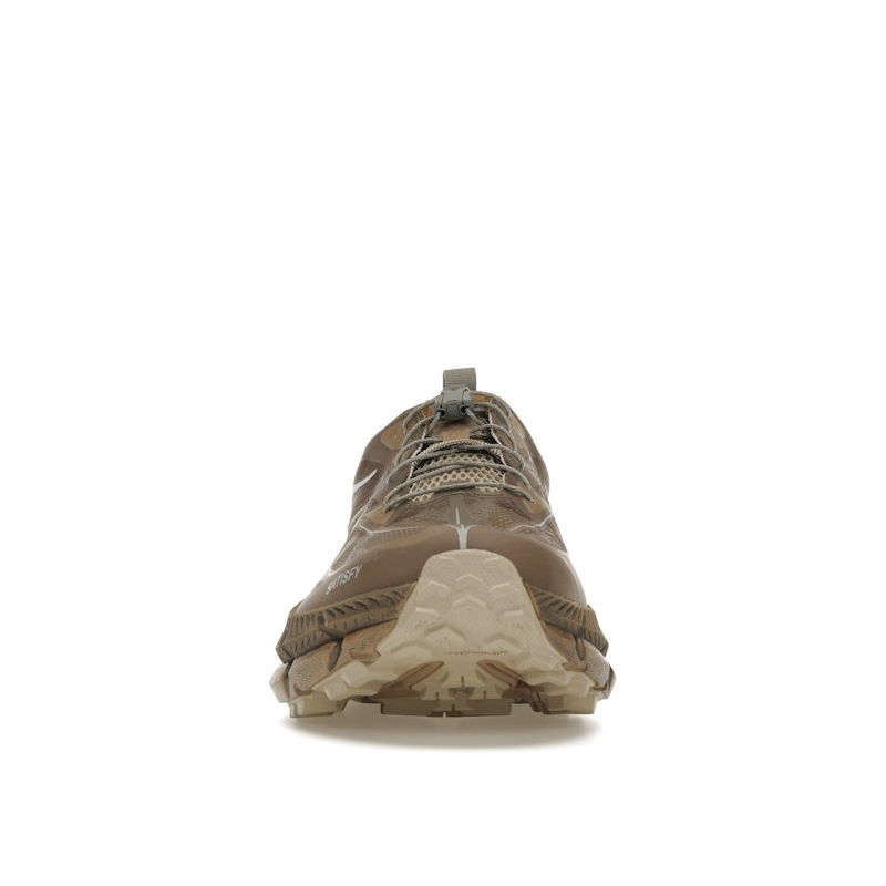 Satisfy X HOKA Mafate Speed 4 Lite Rubber Unisex Sneakers Brown 1157050-RBBR