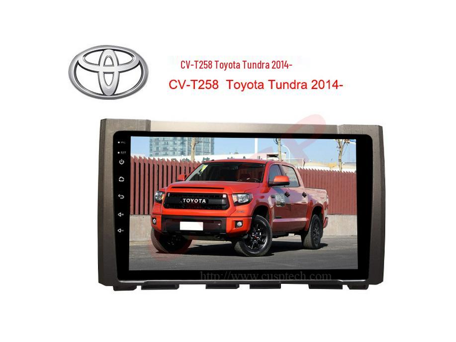 9-дюймовая Android автомагнитола для 2014 Tundra - Универсальная система навигации и зеркалирование экрана телефона