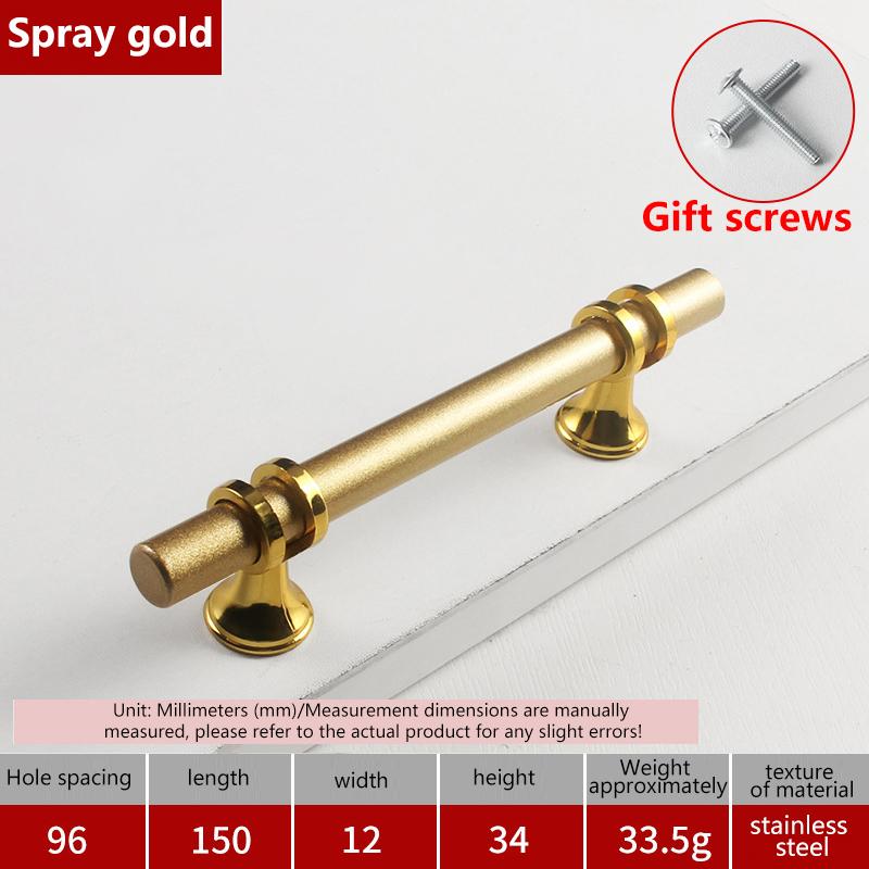 Современные ручки для шкафов из черного золота - прочные ручки для ящиков кухонной мебели с материалом из цинкового сплава