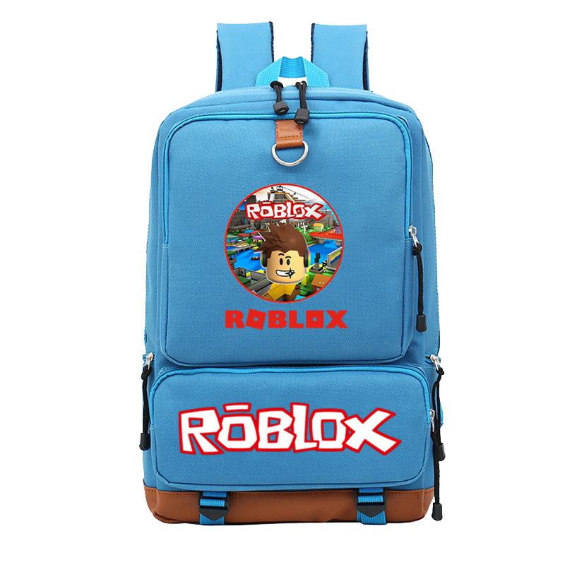 Game Merchandise Personalized Print Cartoon Backpack Virtual World Roblox Student Fashion Bag