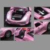 Масштаб 1/32, литая под давлением модель автомобиля 918, игрушечная машина с откатным механизмом, звуком и светом для детей, коллекция подарков для мальчиков и девочек